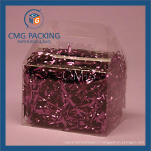 Boîte d&#39;emballage PVC transparente (CMG-PVC-001)